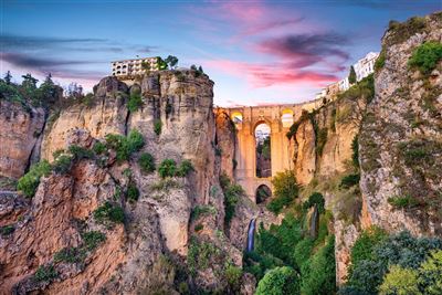 Andalusien Puente Nuevo Brücke Ronda